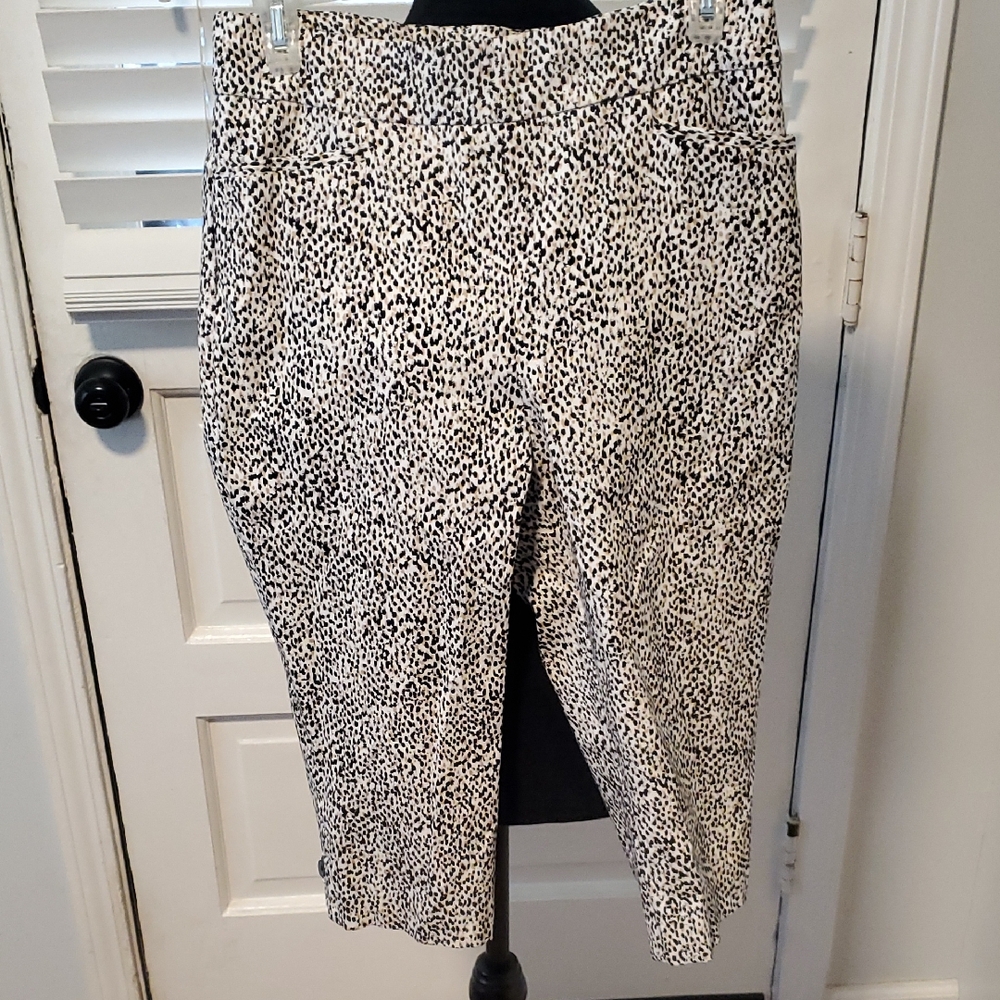 Chico's Animal Patterned Capris - image 1